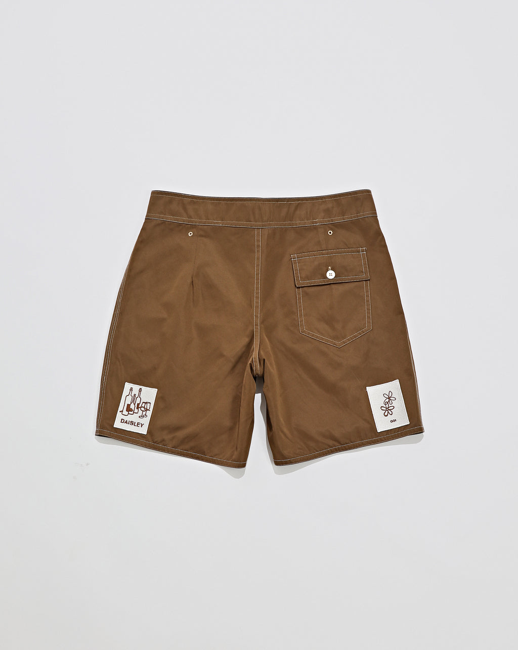 18" Classic Boardshort Brown/Beige