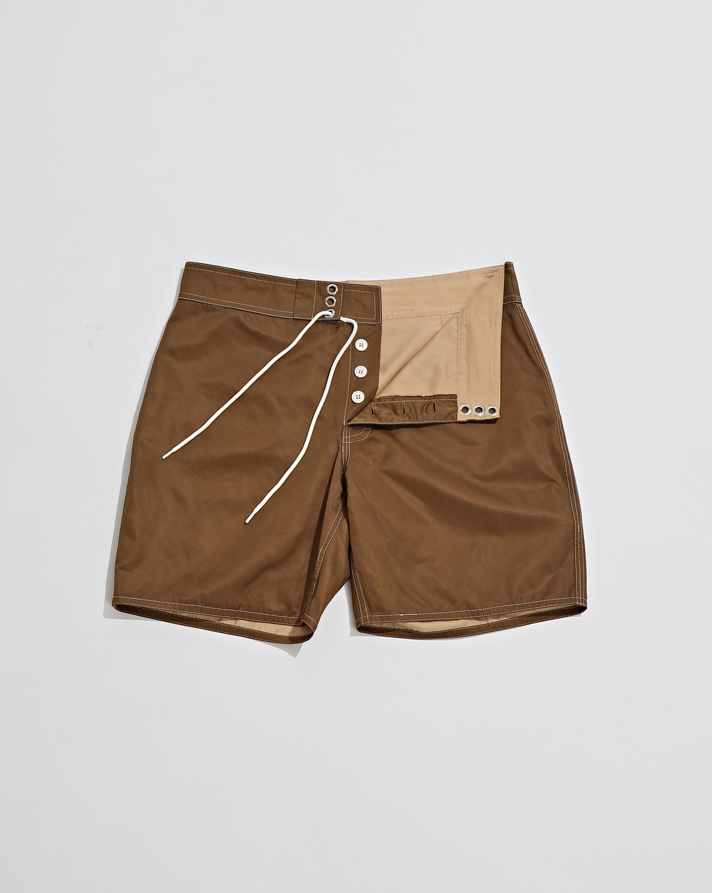 18" Classic Boardshort Brown/Beige