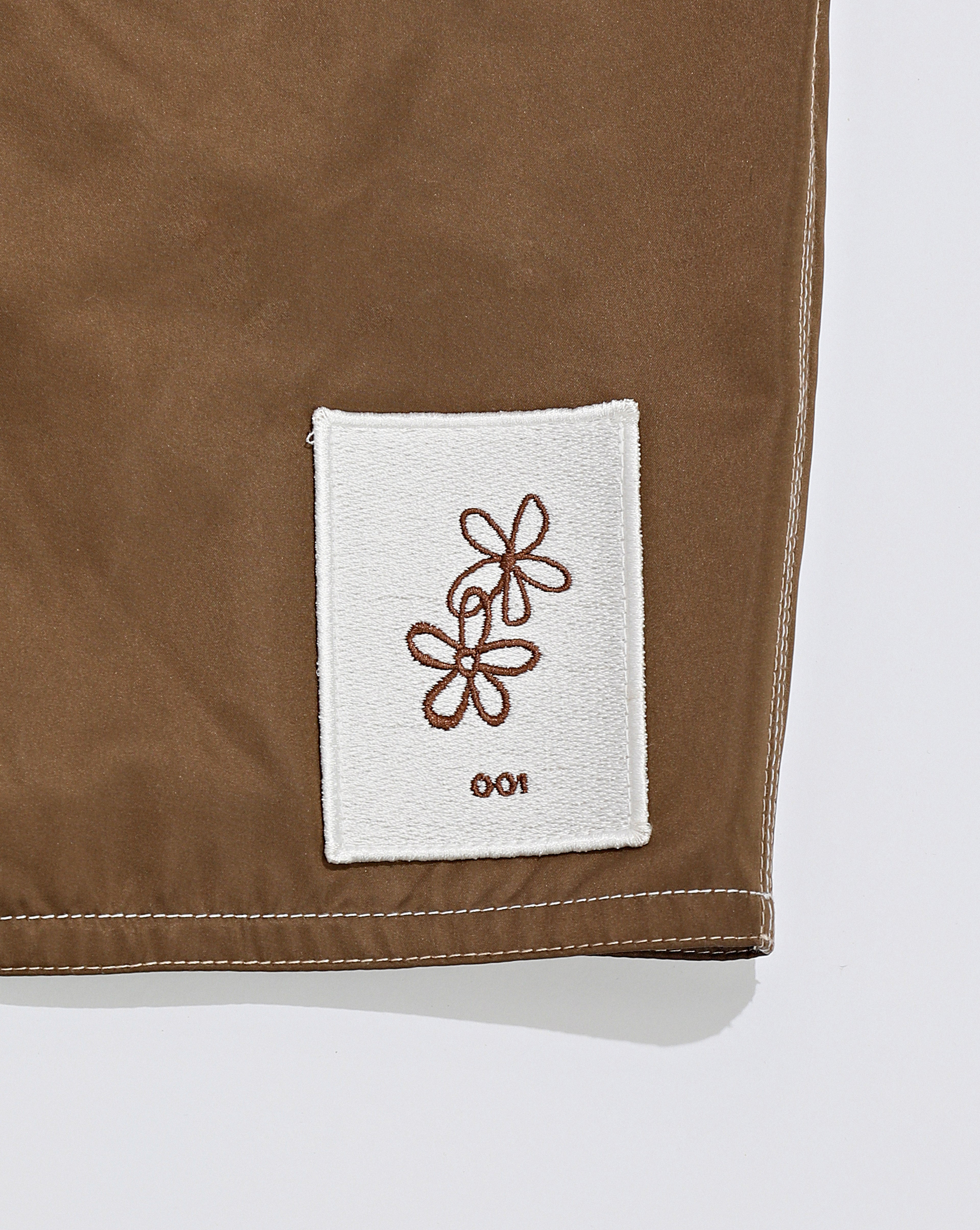 18" Classic Boardshort Brown/Beige