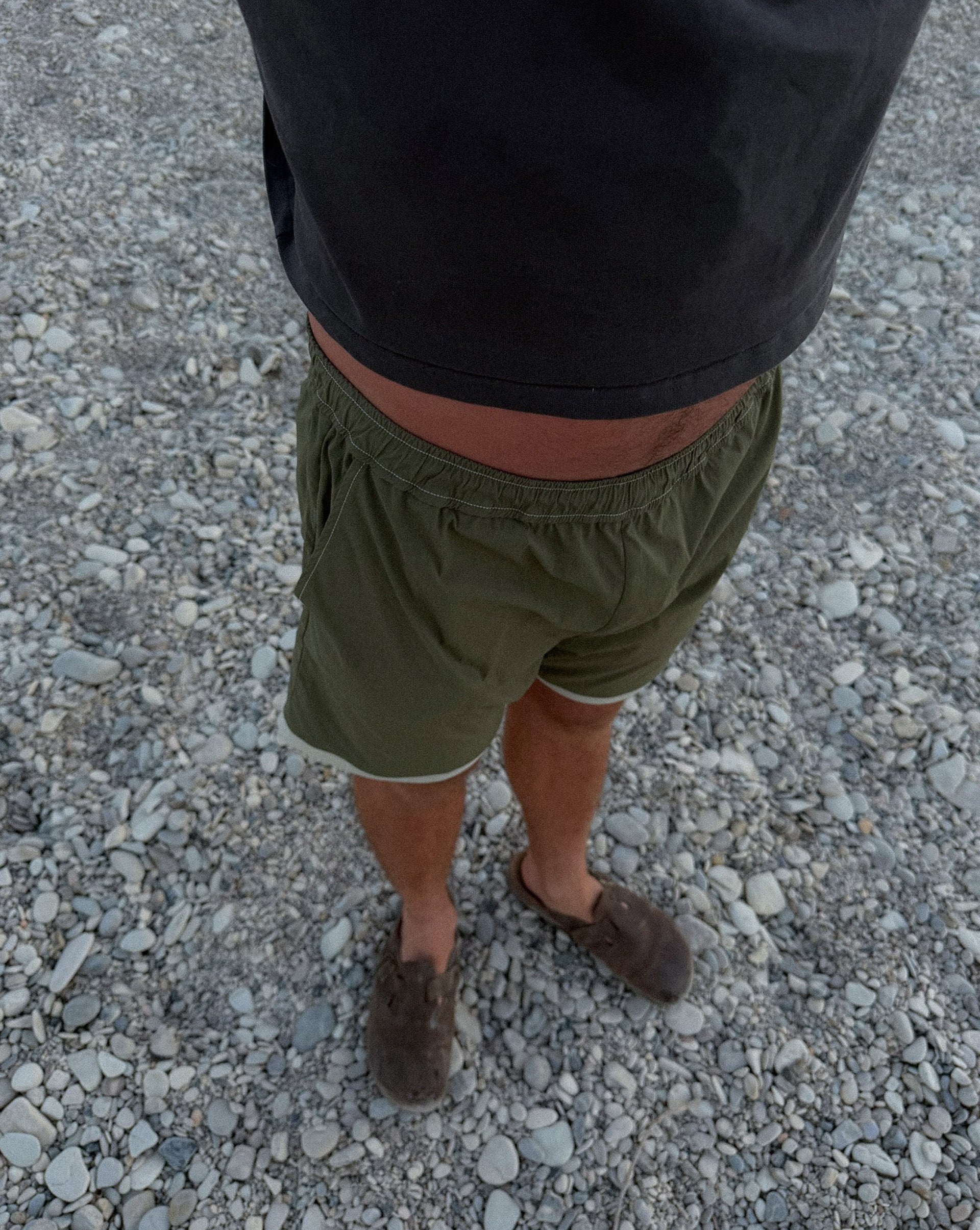 18" Everyday Short Olive Green
